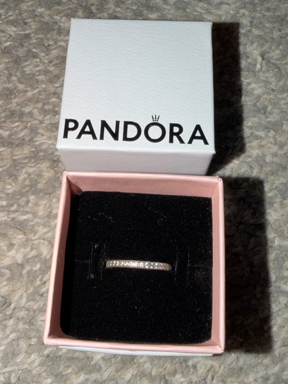 Hearts Of Pandora Ring With Cubic Zirconia / Sterling Silver - Picture 6 of 11